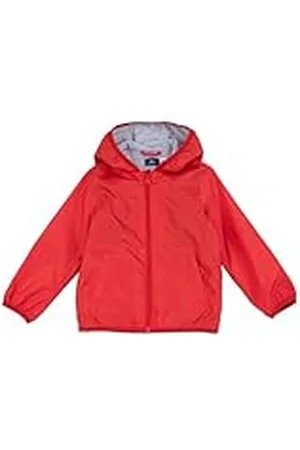 chicco Giubbino con cappuccio e zip, Niños, Rosso, 8A, Diseñado en Italia