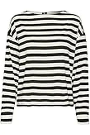 VERO MODA Vmpalma LS Boatneck Top Ga Jrs Camiseta de Manga Larga, , L Mujeres