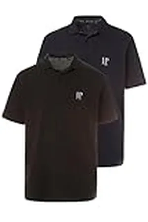 JP 1880 Polos, Basic, Paquete de 2, piqué, algodón Peinado 3XL 704317130-3XL