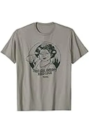 Shrek Fiona Punch This Girl Doesn’t Need Luck Camiseta
