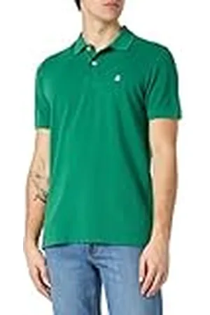 Benetton Maglia Polo M/M 3089j3179 Camisa, , L para Hombre