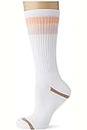 UGG W Clare Three Stripe Crew Sock, , Talla única para Mujer
