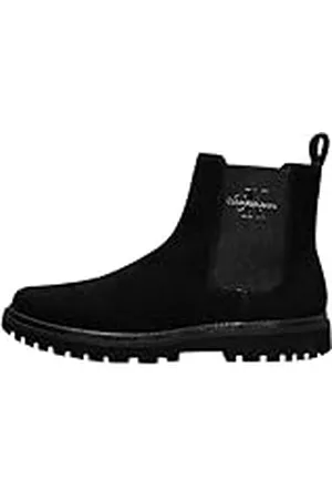 Calvin Klein EVA Boot Mid Chelsea Iconic DR YM0YM01080, Botas Hombre, Negro (Triple Black), 45 EU