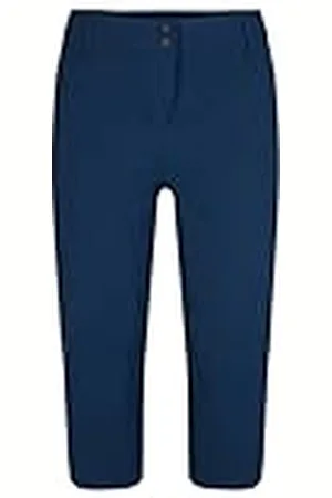 Ziener NESTLA - Pantalones Cortos para Mujer, Transpirables, de Secado rápido, elásticos, Color Azul Marino, Talla 46