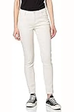 Morgan Vaquero skinny talle bajo Marfil 34