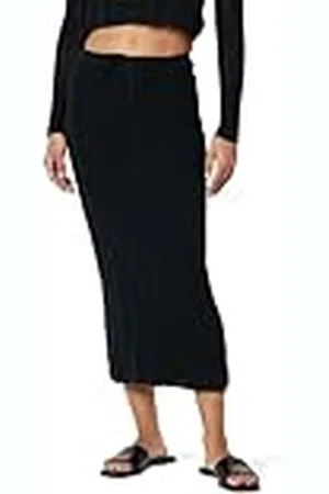 THE DROP Makayla Falda Midi de Ganchillo para Mujer, , 4XL Grande
