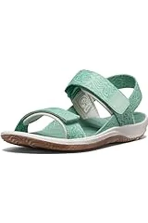 Keen Elle Backstrap, Sandalias con Correa de Tobillo, Lichen/Star White, 24 EU