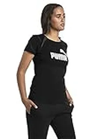 PUMA Ess Logo Tee Camiseta de Deporte, , XS Mujer