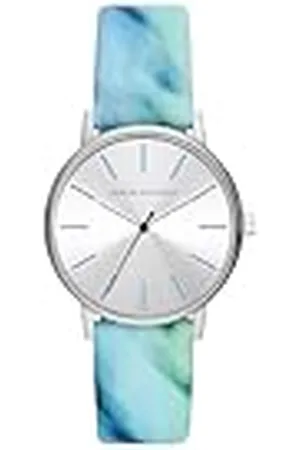 Armani Exchange Reloj para mujer de acero inoxidable con tres agujas, AX5597