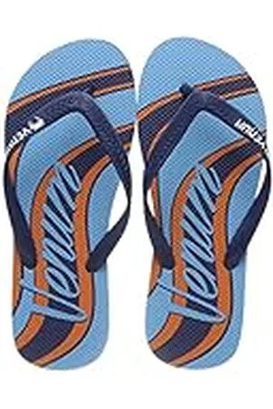 Venum Cutback, Chanclas Hombre, Azul (BLU/Arancio 001), 38/39 EU