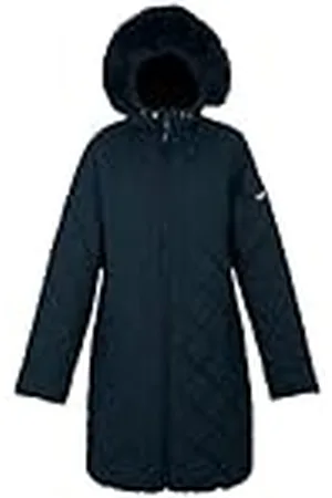 Regatta Womens Fritha III Longline Full Zip Padded Jacket Parka Acolchada, , 44 para Mujer