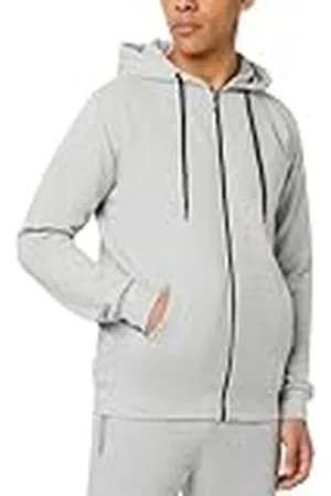 FM London Sudadera con cremallera para hombre - Sudadera con cremallera ideal para ropa casual y deportiva, , L