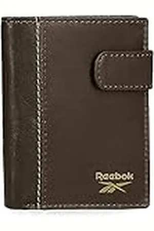 Reebok Division Cartera Vertical con Cierre de Clic 8,5x10,5x1 cms Piel