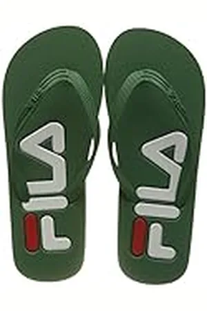 Fila TROY SLIPPER kids, Mocasn Niños, Verde (Green), 30 EU