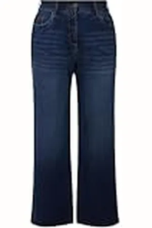 Ulla Popken Vaqueros Anchos, Pantalones Mujer, , 33W / 30L