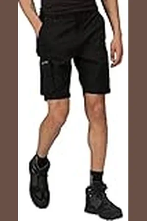 Regatta Tactical Threads Heroic Worker Hardwearing Workwear Cargo Shorts Shorts, Hombre, Black, 38"
