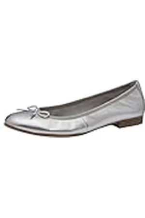 Tamaris Damen 1-22116-41, Ballerinas Mujer, Plata, 37 EU