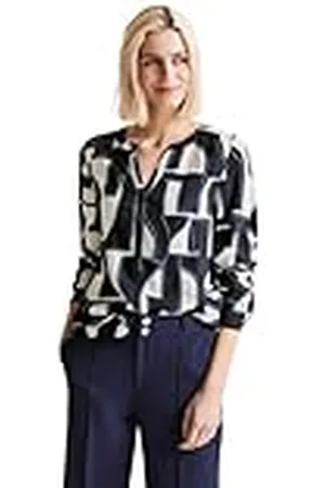 Street one Ltd Qr Style Bamika Graphic Print Camiseta, Women
