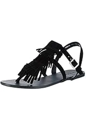 Pieces® Psberta Suede, Sandalias con Cuña Mujer, (Black), 41 EU