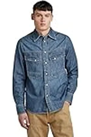 G-Star Para Hombre Unisex Dakota Regular Shirt, , XS
