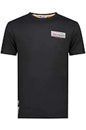 Geographical Norway Joffroy Men Camisetas, Noir, XL para Hombre