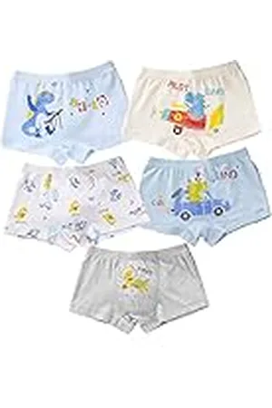 CM-Kid Mutande, Set Intimo, Boxer per Ragazzi Calzoncillos, , 7-8 Anni Niños Bebes