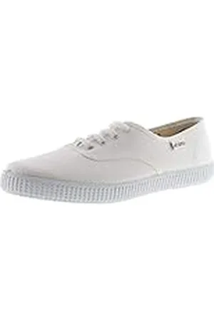 victoria Inglesas Unisex 1915 Lona & Cordones Blancos 106613 para Niños 20