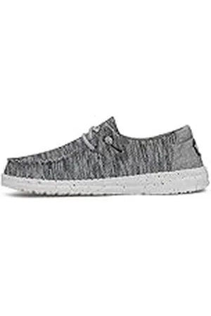 Hey dude HEYDUDE Wendy Sox - Zapatos Estilo Mocasín para Mujer, Dark Grey, 41