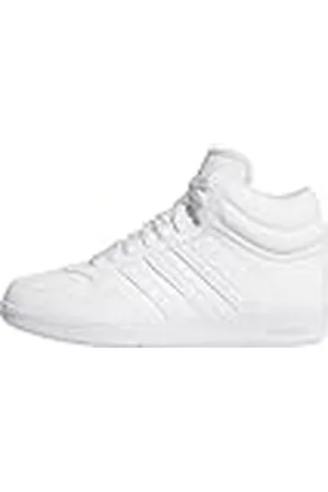 adidas Hoops 4.0 Mid Shoes, Zapatillas, Mujer, FTWR White/FTWR White/Core Black, 36 2/3 EU