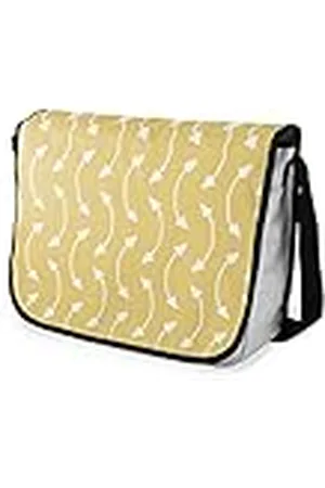 Bonamaison Bolsa de Mensajero con Estampado Digital con Correa Negra para Estudiantes, Bolsa de Cuerpo Cruzado, Bolsa de mensajería, Bolsa de Hombro para niños, niñas, niños, tamaño: 29 x 36 cm