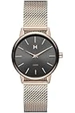 MVMT Reloj Analógico de Cuarzo para Mujer con Correa de Malla de Acero Inoxidable Color Oro Rosado - 28000224-D