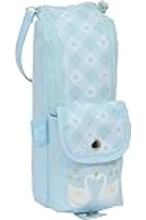 Glowlab CISNES - Portatodo con Asa, Estuche Infantil, Estuche Niño, Ideal para Niños en Edad Escolar, Cómodo y Versátil, Calidad y Resistencia, 6x21x6 cm, Color