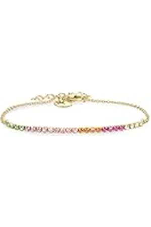 Tamaris Pulsera TJ-0536-B-21 IP Gold, 21, Acero inoxidable, Piedra de cristal.