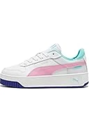 PUMA Carina Street Jr, Zapatillas, Blanco Malva Fuera Menta, 37 EU