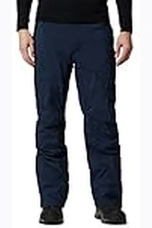 Columbia Powder Stash - Pantalón para Hombre, Azul Marino Universitario, Talla L, Azul Marino Universitario, Talla L