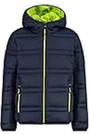 CMP Chaqueta Niño Con Capucha Fija, Azul negro, 152