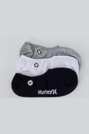 Hurley Calcetines Pack 3 Hombre - H2O Dri No Show