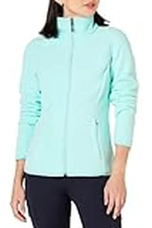 Amazon Chaqueta de Forro Polar Suave con Cremallera Completa y Corte clásico (Disponible en Tallas Grandes) Mujer, , XL
