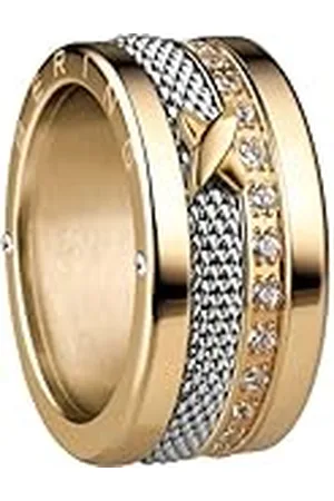 Bering Anillos combinados intercambiables para mujer en oro y plata con el exclusivo sistema Twist & Change, Memel