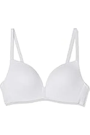 Dim Sujetador Triangular Con Copas Invisible Niñas x1, Blanco, 65B