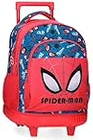 Marvel Spiderman Authentic Mochila Compact 2 Ruedas 32x43x21 cms Poliéster 30,24L