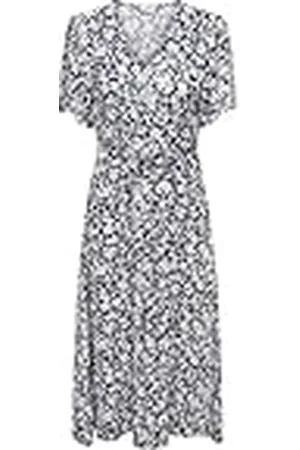 ONLY Onlhalia S/S Midi Dress Wvn Noos Vestido, , XXL para Mujer