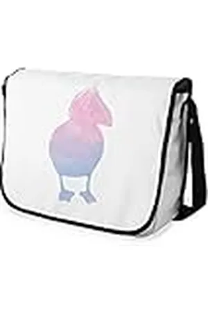 Bonamaison Bolsa de Mensajero con Estampado Digital con Correa Negra para Estudiantes, Bolsa de Cuerpo Cruzado, Bolsa de mensajería, Bolsa de Hombro para niños, niñas, niños, tamaño: 29 x 36 cm