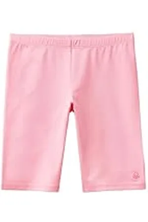 Benetton Bermudas 3mt1c901d Pantalones Cortos, , 160 cm Niñas y niñas