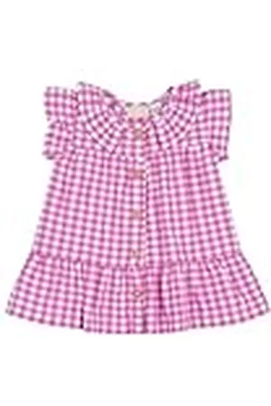 chicco Vestido Bebé Rosa con Mangas Cortas, en Algodón Suave, Designed in Italy, Ropa Bebé Niña 0-24 Meses, Idea Regalo Nacimiento