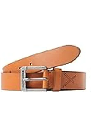 JACK & JONES JACROCK Leather Belt Noos cinturón de Cuero, , 95 de los Hombres