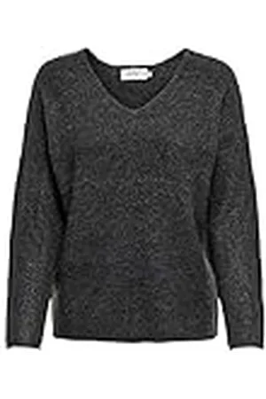 ONLY Onlcamilla V-Neck L/S Pullover Knt Noos Suéter pulóver, , L para Mujer