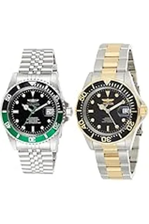 Invicta Pro Diver Reloj automático para Hombre de acero Inoxidable, Plata/Verde, 42 mm & 8927 Reloj Automatico Unisex Correa de acero Inoxidable Negro/Plateado/Dorado