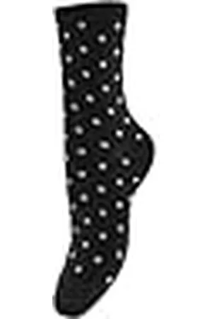 Pieces® Pcsebby Glitter Long 1 Pack Pattern Noos Calcetines de Purpurina, , Talla única para Mujer