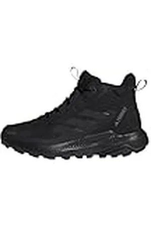 adidas Terrex Anylander Mid Rain.RDY Hiking Shoes, Zapatos de Senderismo Mujer, Core Black/Core Black/Grey Four, 40 2/3 EU